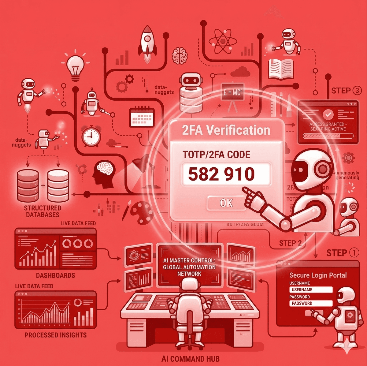 AI agents handling 2FA verification automatically